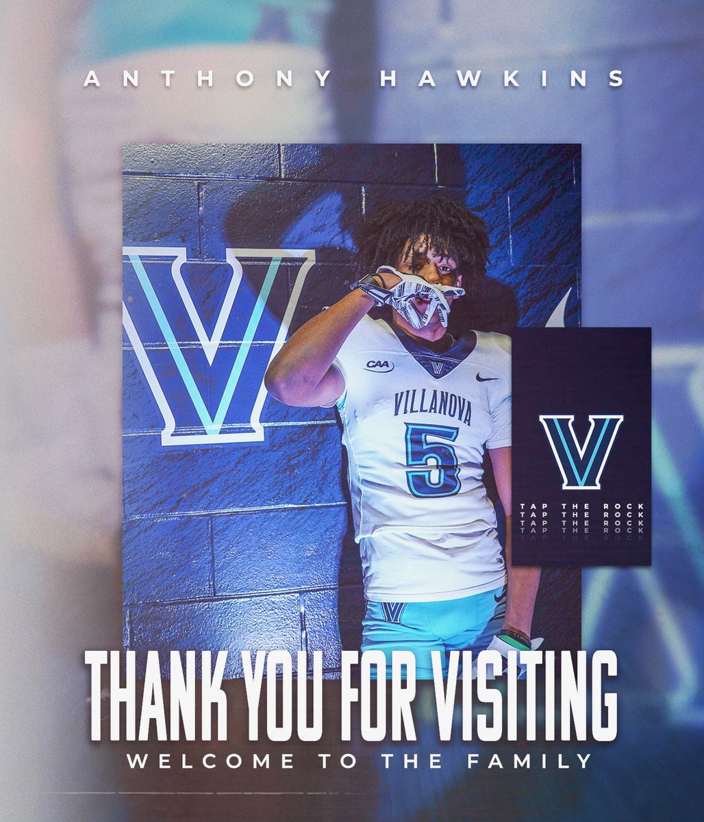 Anthony Hawkins (@anthwkk) on Twitter photo Had a great time this weekend at the crib! Can’t wait to get to work. #TTR <a href="/NovaFootball/">Villanova Football</a> Had a great time this weekend at the crib! Can’t wait to get to work. #TTR <a href="/NovaFootball/">Villanova Football</a>