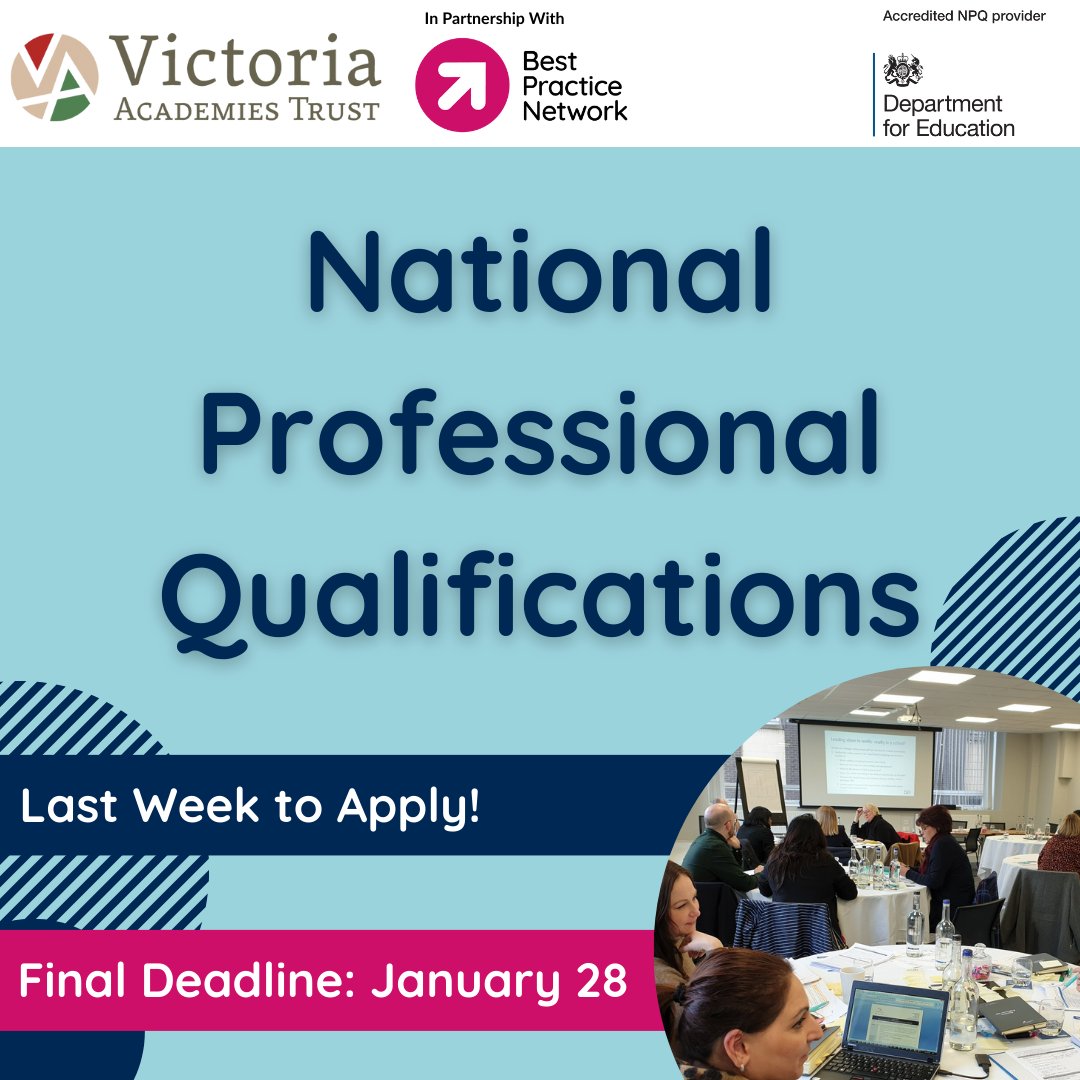 Victoria Academies Trust School Improvement tweet media