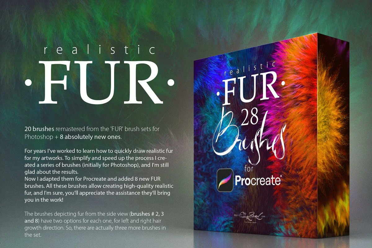 selokushop's tweet photo. 28 Realistic FUR Procreate Brushes✨
https://t.co/fARwKv6ENe
#procreatetutorial #procreatetips #procreateart #procreateartist #ipadartist #ipadproart #arttutorial #procreatedrawing #drawingtipsandtricks #ipaddrawing #procreateillustration #artistsoninstagram #procreatebrushes https://t.co/jMXa0YHjRj