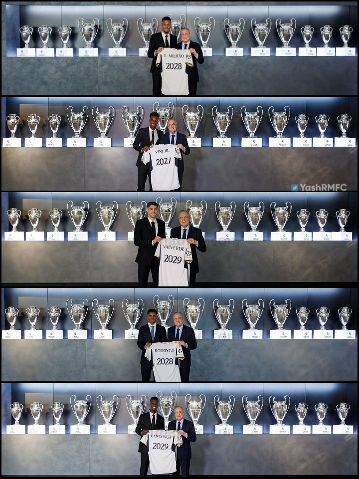 YashRMFC's tweet photo. Only Real Madrid can renew their players like this. Biggest flex in football https://t.co/1jDR08LKNL