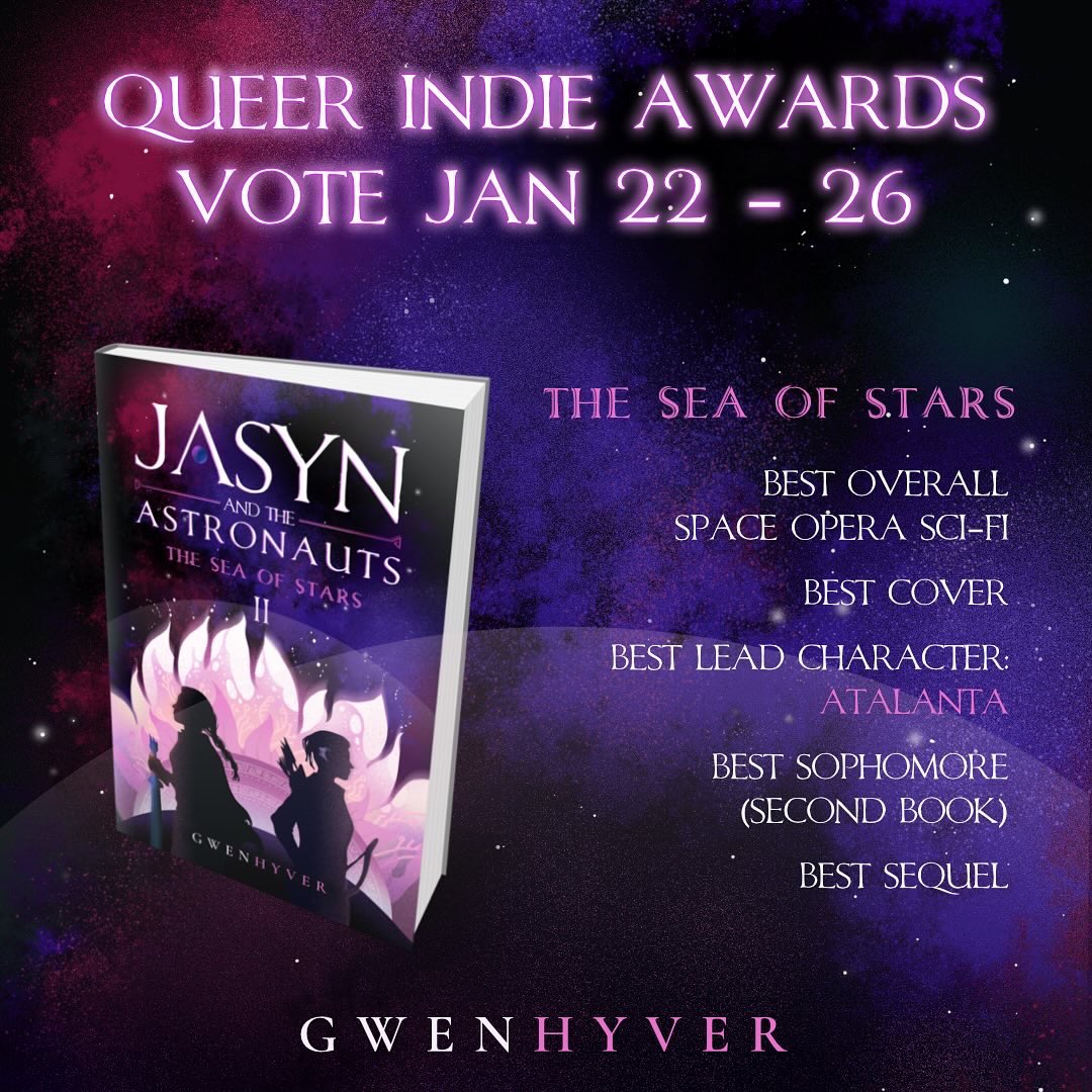 So many great books on the QUEER INDIE AWARDS list! You can VOTE NOW for your favourite queer indie books!

Voting open until 26th January only! qiawards.wordpress.com

🏳️‍🌈⚔️✨