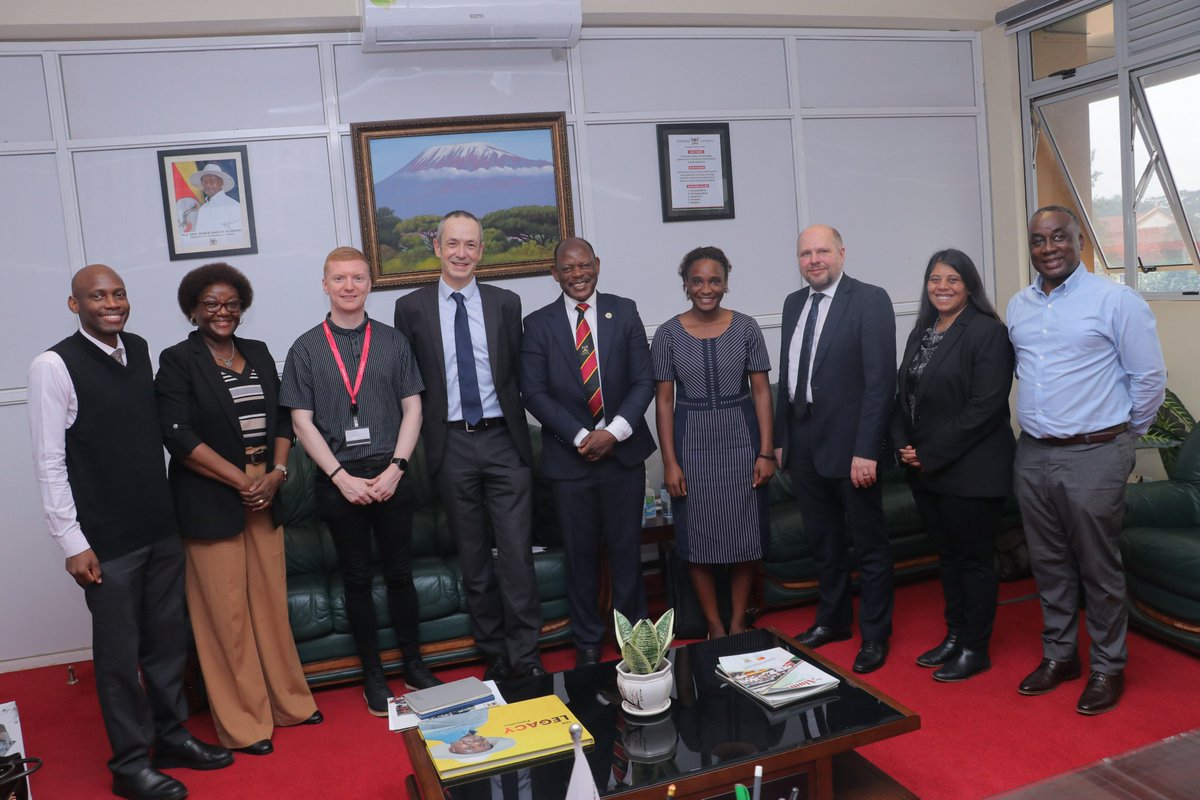 Earlier today, our Vice Chancellor @ProfNawangwe received and had great discussions on achievements of @NTU_MAK partnership with the @NottmTrentUni delegation led by @ProfNJMansfield, Executive Dean, Research and International Reputation @Makerere.