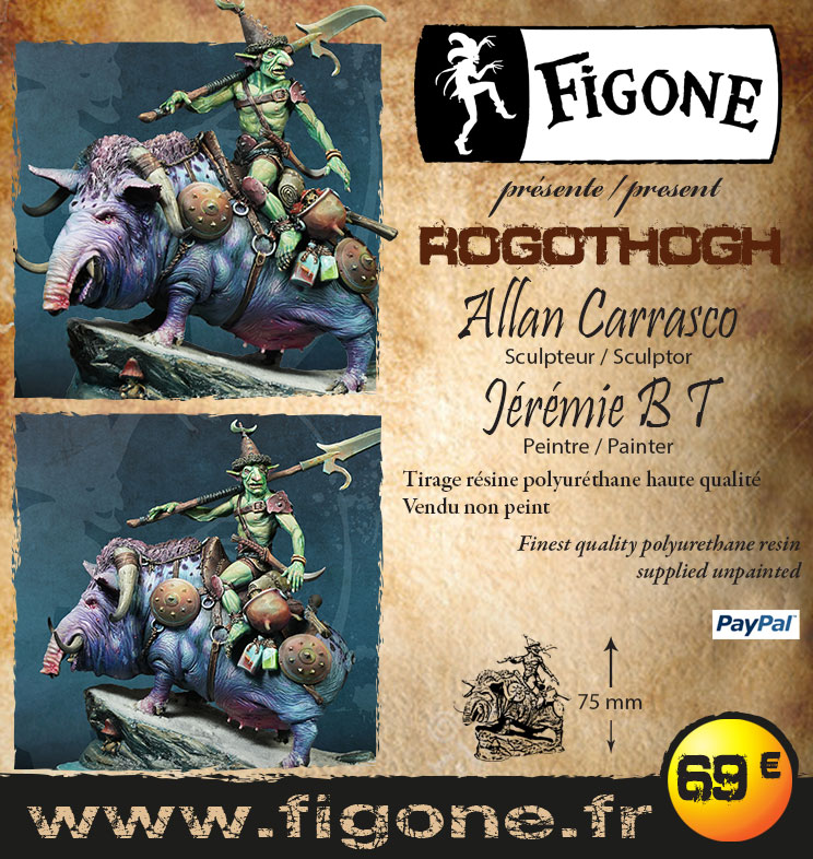 The latest sculpture by Allan Carrasco for www.figone 😉