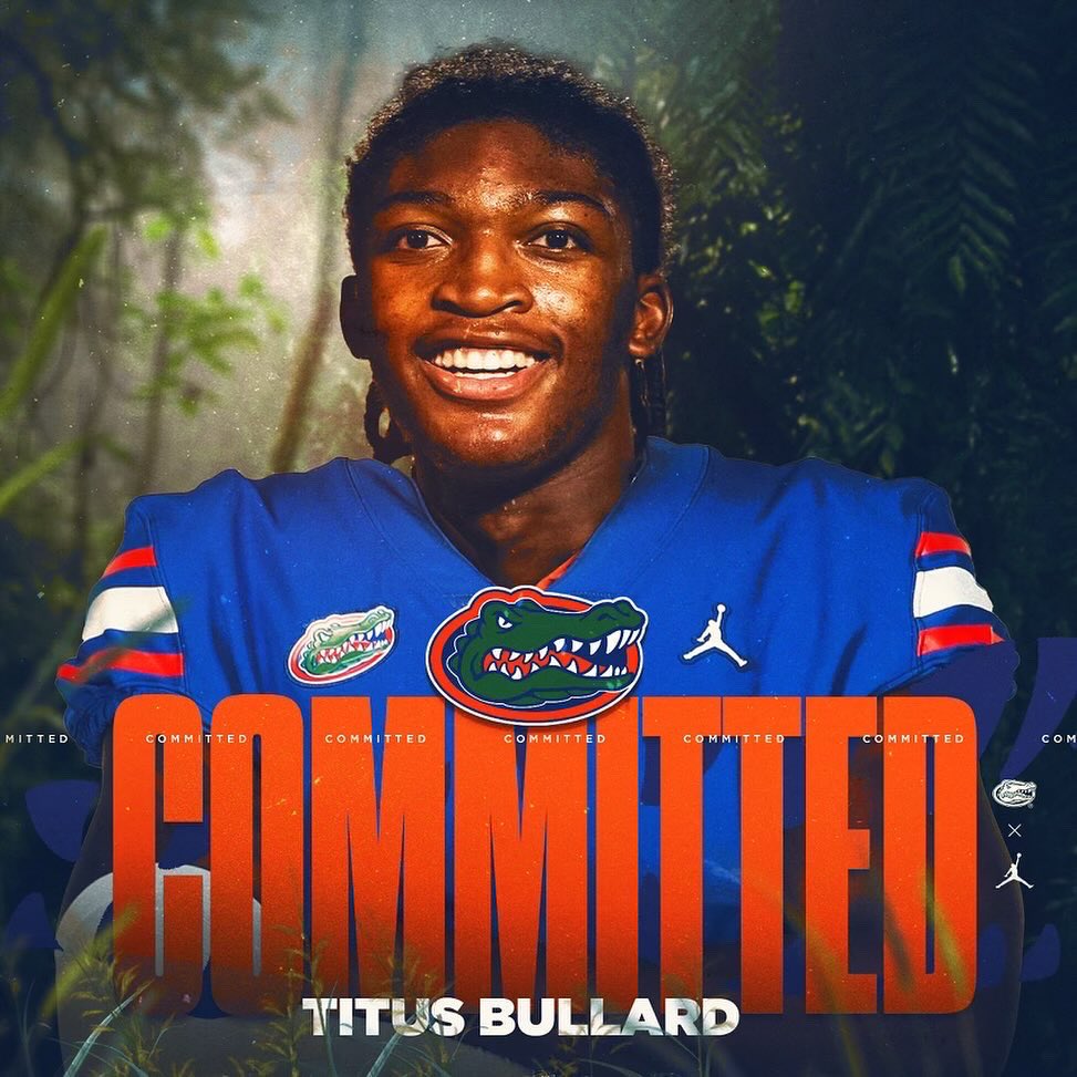 Thanks to my coaches, teammates and fam
Helped me become the person I am
All Glory to God, He is major. 
Thanks to him, I am now a Florida Gator.