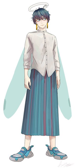 「long skirt white background」 illustration images(Latest)｜5pages