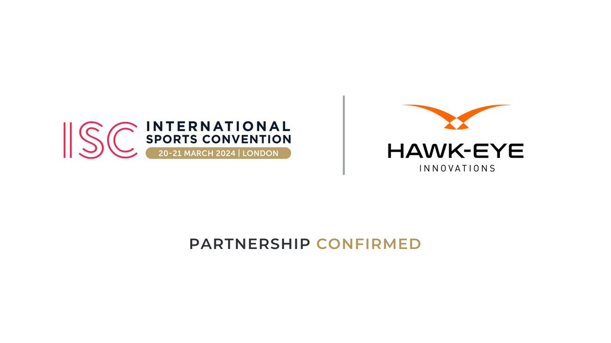 Partnership With Hawk-Eye Innovations Ltd (@Hawkeye_view) And INTERNATIONAL SPORTS CONVENTION 2024 Find out more here: internationalsportsconvention.com/partnership-wi…