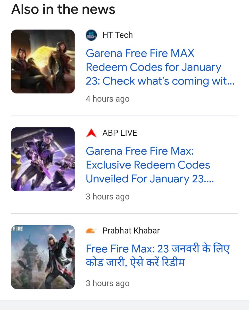 FreeFireInt's tweet image. FAKE REDEEM CODES ALERT 🚨!
Today again, Many News Media and Blog Website posted fake redeem codes for misleading users and generating revenue by search traffic.
@HTTech @abplive @NewsBytesApp @TimesNow @timesofindia @thequint @livemint @Sportskeeda #FreeFire #RedeemCode #Gaming