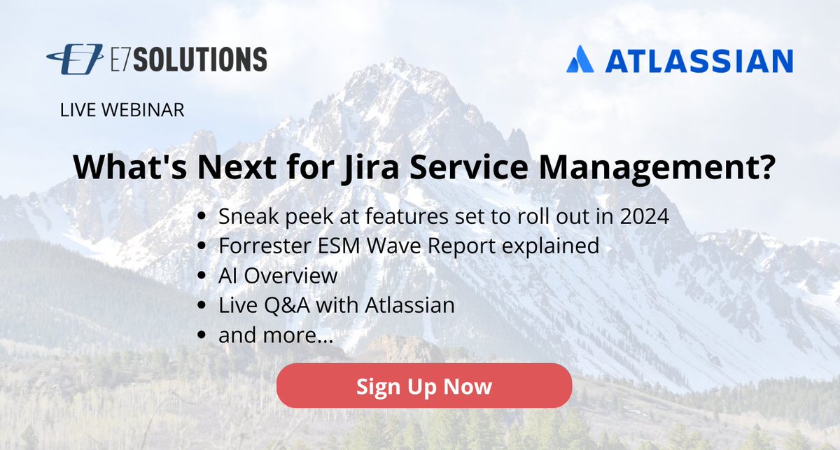 Discover what's next for Jira Service Management in our upcoming webinar on February 8th. Don't miss this opportunity to gain valuable insights and stay ahead of the competition. #JSM #Atlassian #ITSM #servicemanagement

➡️ hubs.li/Q02hcL2D0