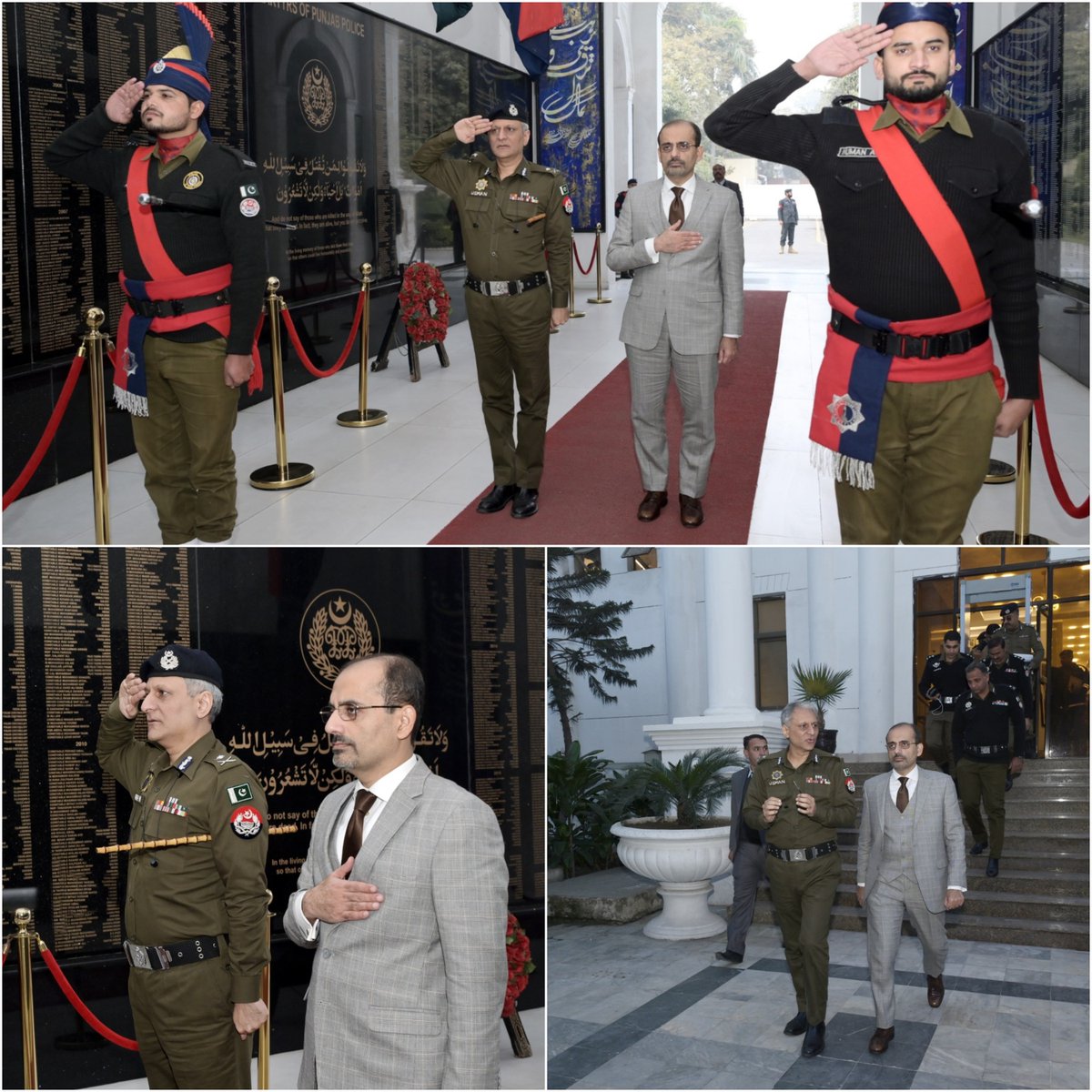 OfficialDPRPP's tweet photo. پنجاب پولیس کی جانب سے 2017ء سے پہلے کے پولیس شہدا کے ورثاء کو پلاٹس کی فراہمی کے سلسلہ میں سنٹرل پولیس آفس میں تقریب منعقد ہوئی۔ سینئر ممبر بورڈ آف ریونیو نبیل جاوید نے تقریب میں بطور مہمان خصوصی شرکت کی ۔ نبیل جاوید کو سنٹرل پولیس آفس آمد پر پولیس کے چاک و چوبند دستے نے سلامی پیش کی۔ اس موقعہ پر نبیل جاوید نے آئی جی پنجاب کے ہمراہ یادگار شہداء پر حاضری دی، شہداء کے درجات کی بلندی کیلئے فاتحہ خوانی کی۔ آئی جی پنجاب ڈاکٹر عثمان انور اور نبیل جاوید سینئر بورڈ آف ریونیو نے لاہور پولیس کے مزید 08 شہداء کے اہلخانہ کو رہائشی پلاٹوں کے ملکیتی کاغذات دئیے۔ اب تک 580 کے لگ بھگ شہدا کی فیملیز کو رہائشی پلاٹ تقسیم کر دیئے گئے ہیں۔ 
شہداء کے ورثاء کیلئے پلاٹس کی فراہمی یقینی بنانے والے پولیس افسران اور پرائیویٹ ڈویلپرز کی خدمات لائق تحسین ہیں ۔ آئی جی پنجاب
#PunjabPolice #Punjab #Police #Welfare #PlotsForMartyrs #SMBR #IGP #CPO 
@BoardRevenue