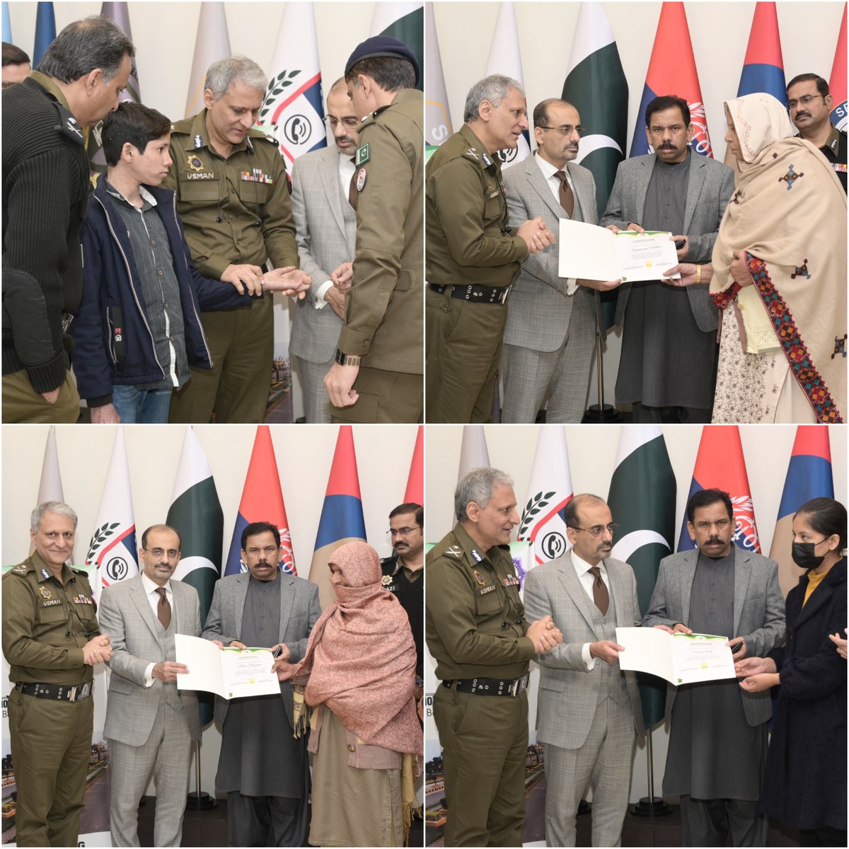 پنجاب پولیس کی جانب سے 2017ء سے پہلے کے پولیس شہدا کے ورثاء کو پلاٹس کی فراہمی کے سلسلہ میں سنٹرل پولیس آفس میں تقریب منعقد ہوئی۔ سینئر ممبر بورڈ آف ریونیو نبیل جاوید نے تقریب میں بطور مہمان خصوصی شرکت کی ۔ نبیل جاوید کو سنٹرل پولیس آفس آمد پر پولیس کے چاک و چوبند دستے نے سلامی