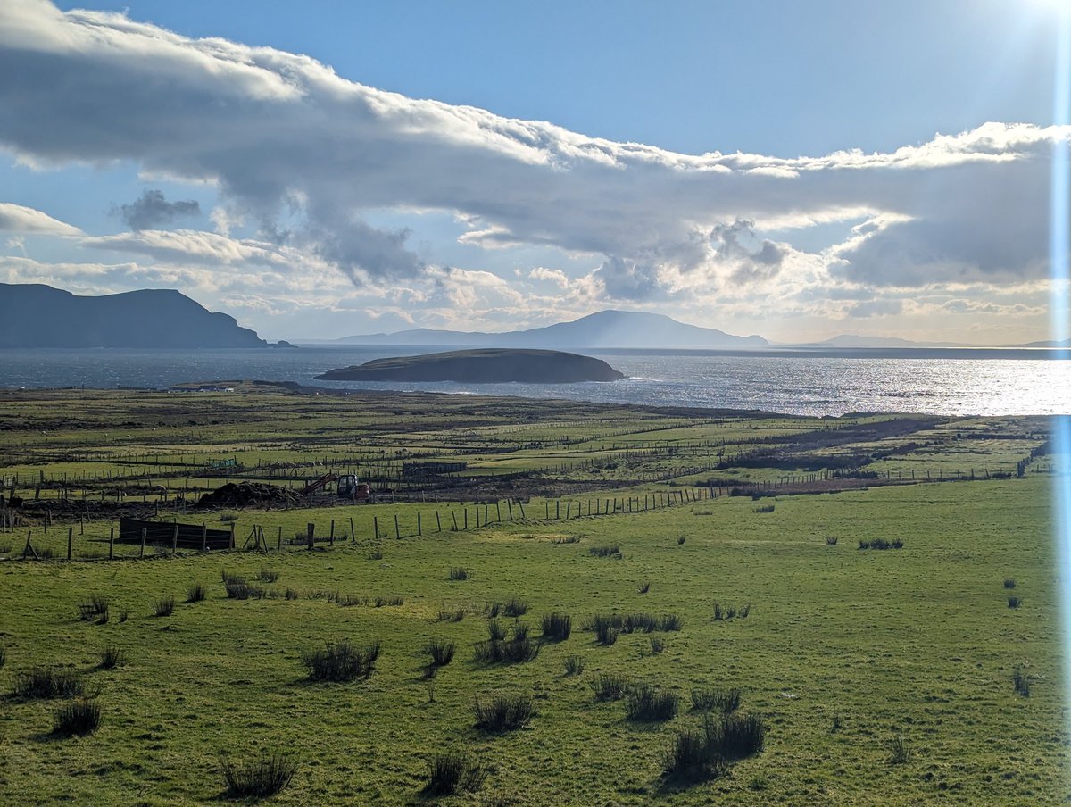 From Pollagh to Clew bay, Achill, Co Mayo. #WildAtlanticWay #hikingadventures #walking #fitness #outdoors <a href="/wildatlanticway/">Wild Atlantic Way</a> <a href="/AchillDoc/">Noreen Curtis</a> <a href="/BollAchill/">Achill Heinrich Böll</a>