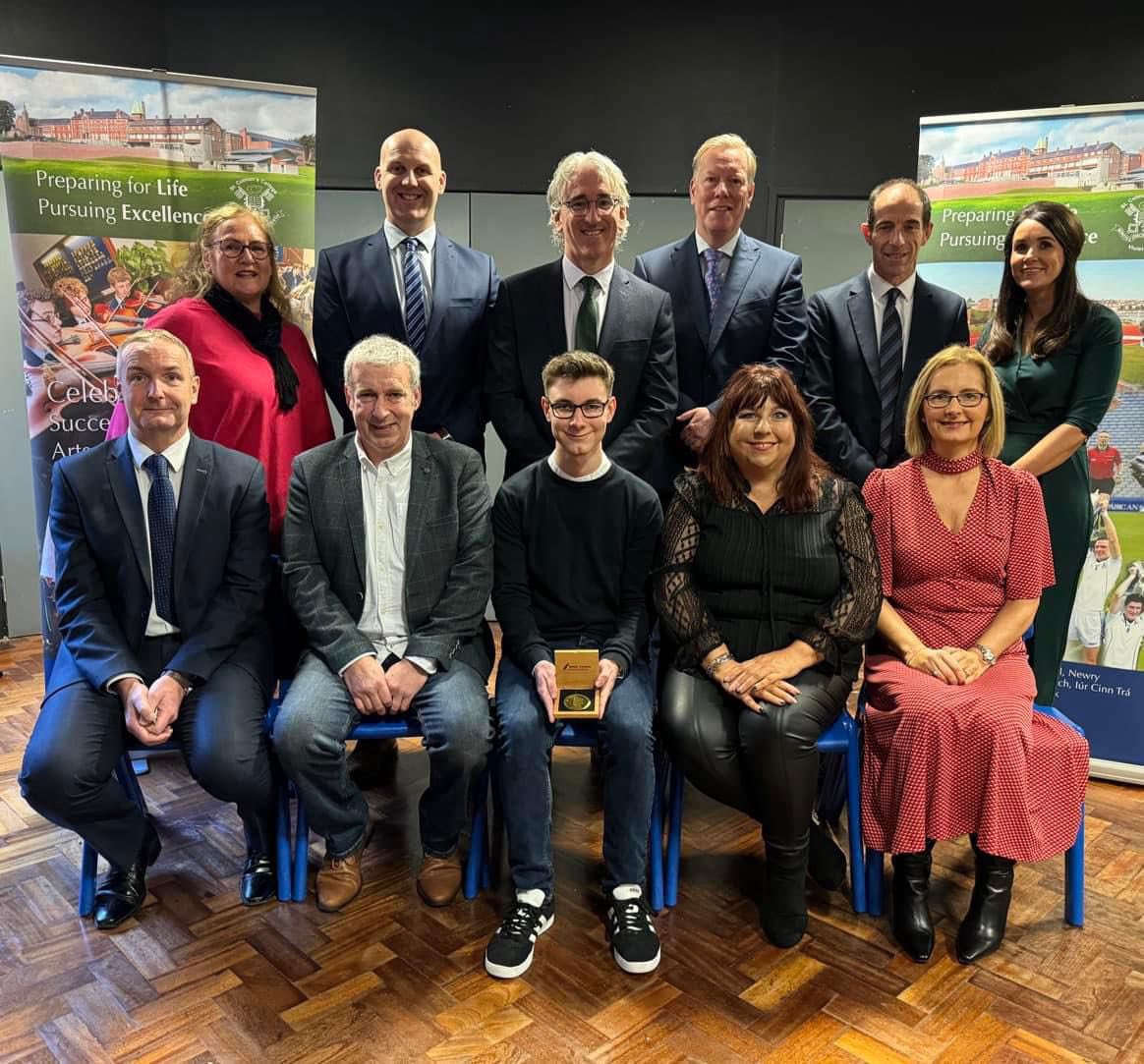 Brian Conlon Foundation (@brianconlonfdn) on Twitter photo Congratulations to Liam Campbell, student at <a href="/st_colmans/">St.Colman's College, Newry</a> who was the recipient of the inaugural Brian Conlon medal. Ciaran Conlon spoke at the ceremony and Kathy Kearns presented the medal on behalf of the Brian Conlon Foundation. Congratulations to Liam Campbell, student at <a href="/st_colmans/">St.Colman's College, Newry</a> who was the recipient of the inaugural Brian Conlon medal. Ciaran Conlon spoke at the ceremony and Kathy Kearns presented the medal on behalf of the Brian Conlon Foundation.