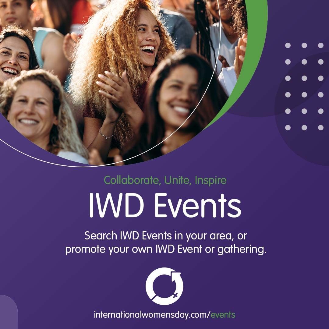 Check out 200+ #InternationalWomensDay events worldwide listed in the #IWDevents Directory bit.ly/IWD-event⚡ Added your #IWD2024 event?📢 Book a place at an #IWD event👩🏼‍🤝‍👩🏻👩🏾‍🤝‍👩🏼👩🏽‍🤝‍👩🏼Step forward to help #InspireInclusion for #InternationalWomensDay2024 & beyond💜