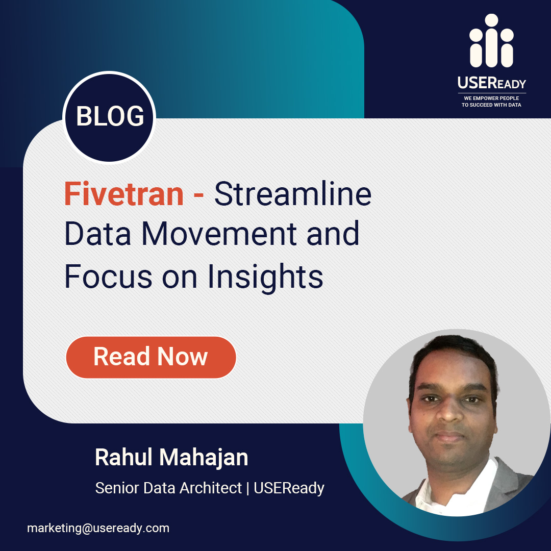 Are you tired of wrangling data pipelines? Fivetran can streamline data movement to free you and your team to focus on insights. ​
​
Check out Rahul Mahajan’s blog to learn how Fivetran can help transform your data workflow. ​
​
Read his blog here - hubs.ly/Q02hn6FX0