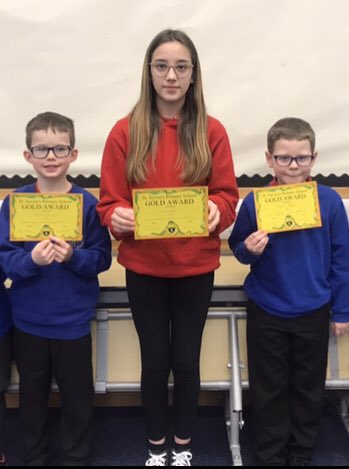 Well done to all our latest award winners.