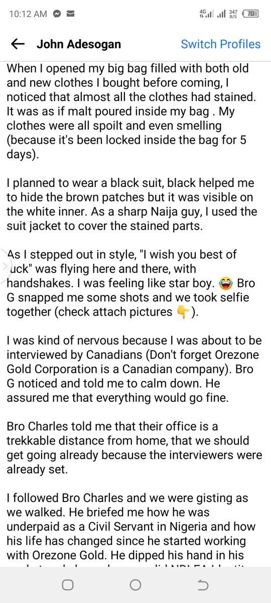 AdesoganJohn's tweet photo. THE MISADVENTURE OF JOHN ADESOGAN (Part 6). https://t.co/5c57gkhfGN