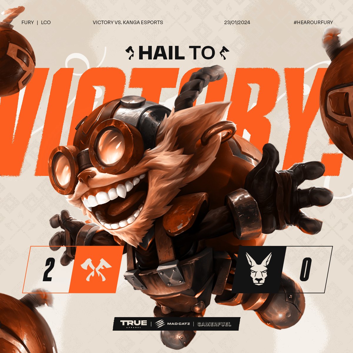 FURY (@fury_global) on Twitter photo We cooked and we delivered a 2 course meal!! 🧑🍳🍳
2-0 vs <a href="/KangaEsports/">Kanga Esports</a>
#HearOurFURY🔥| #FURYLOL | #LCO We cooked and we delivered a 2 course meal!! 🧑🍳🍳
2-0 vs <a href="/KangaEsports/">Kanga Esports</a>
#HearOurFURY🔥| #FURYLOL | #LCO