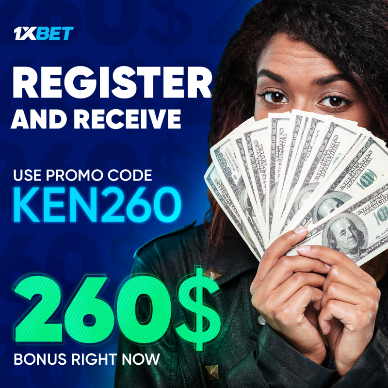 1xOfficial_ke's tweet photo. Experience limitless betting at 1XBET! Deposit with us and get a 100% bonus, up to $260, using promo code KEN260. No more withdrawal limits – bet big and cash out bigger! 🎉💸🌟 Join now for unrivaled betting freedom. 🔥💰