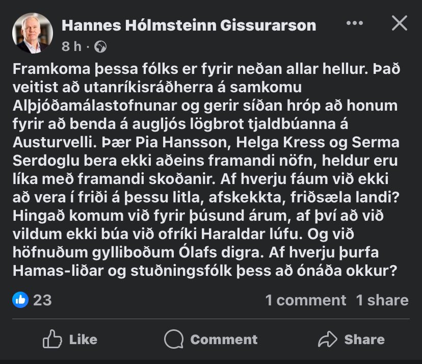 fs3786's tweet photo. Skrifar maðurinn sem býr í Brasilíu án þess að hafa fæðst eða átt fjölskyldu þar, sem sagt innflytjandi. https://t.co/mZKKZUFZ8S