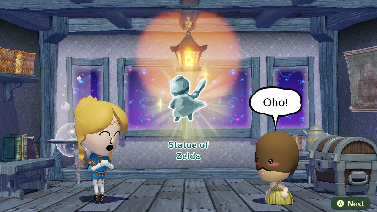 Blitzertheproto's tweet image. #Miitopia #NintendoSwitch some gift events ingame!