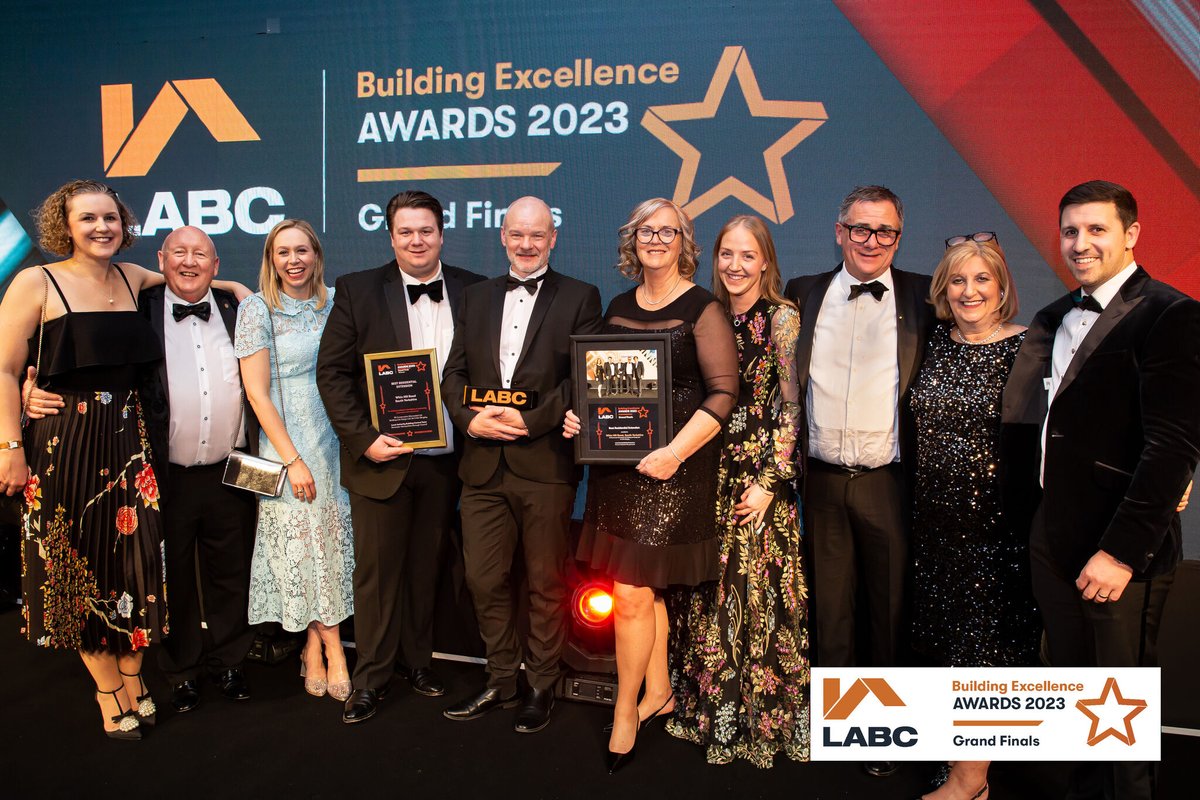 PSConstruction8's tweet photo. We're still buzzing from the incredible time we had at the LABC Awards Dinner on Friday! A heartfelt thank you to our amazing team, partners, and everyone who made this night so special.  🌃🎉 
#LABCAwards #Celebration #PSConstruction https://t.co/afvMhGuNcG