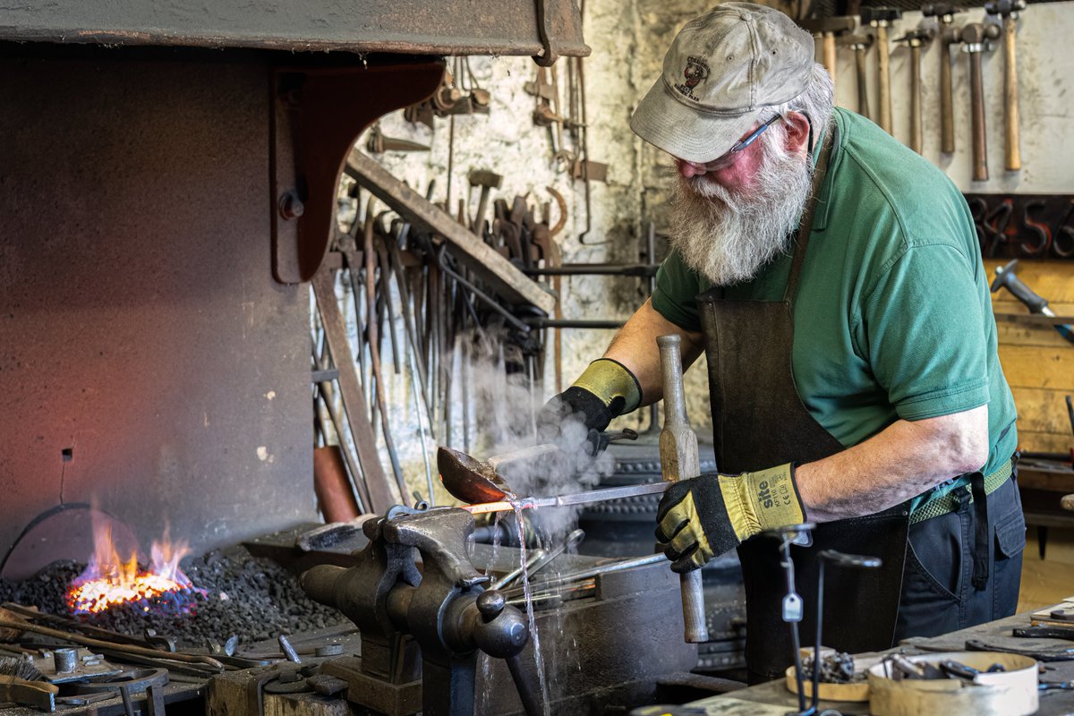 The Mill remains closed until the Spring, our Tea Room will be open to the Public every Wednesday with Volunteers serving items from our Winter Menu. Blacksmith Experiences are continuing, if you have a Voucher please phone our Head Blacksmith now to arrange a date from 1st March