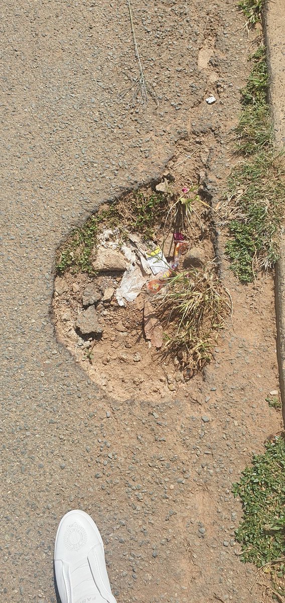 ThamiTNk's tweet photo. @MyJRA 

Potholes require urgent attention at Rock Alder Road:

PX46+QCQ Johannesburg South

-26,2930342, 27,9611056 https://t.co/O3RJoF0nQJ