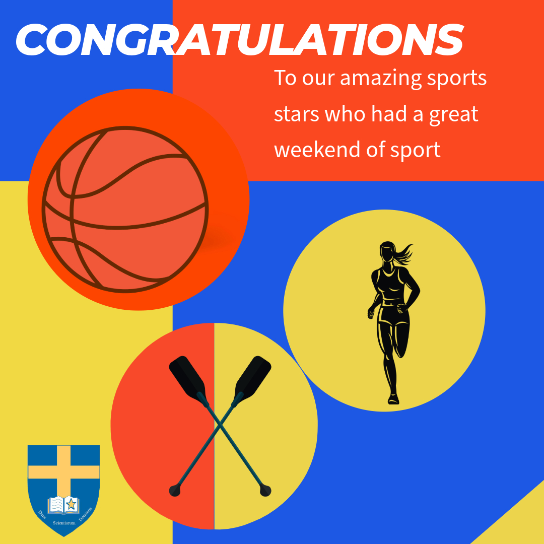 Congratulations to our students who had a busy weekend. Helena (TY) won the U18 National Basketball Cup final with Meteors. She was top scorer (25 points). Laoise (5th Yr) came 2nd in the U18 National Indoor Rowing Championship &amp; Zoie (6th Yr) finished 2nd in the U20 Indoor 800m.