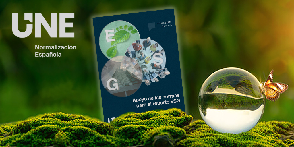 📑 Presentamos el informe ‘Apoyo de las normas para el reporte ESG’ para ayudar a las organizaciones españolas a cumplir con las obligaciones de reporte de la Directiva de información de #sostenibilidad corporativa en diferentes materias.

➕ une.org/la-asociacion/…