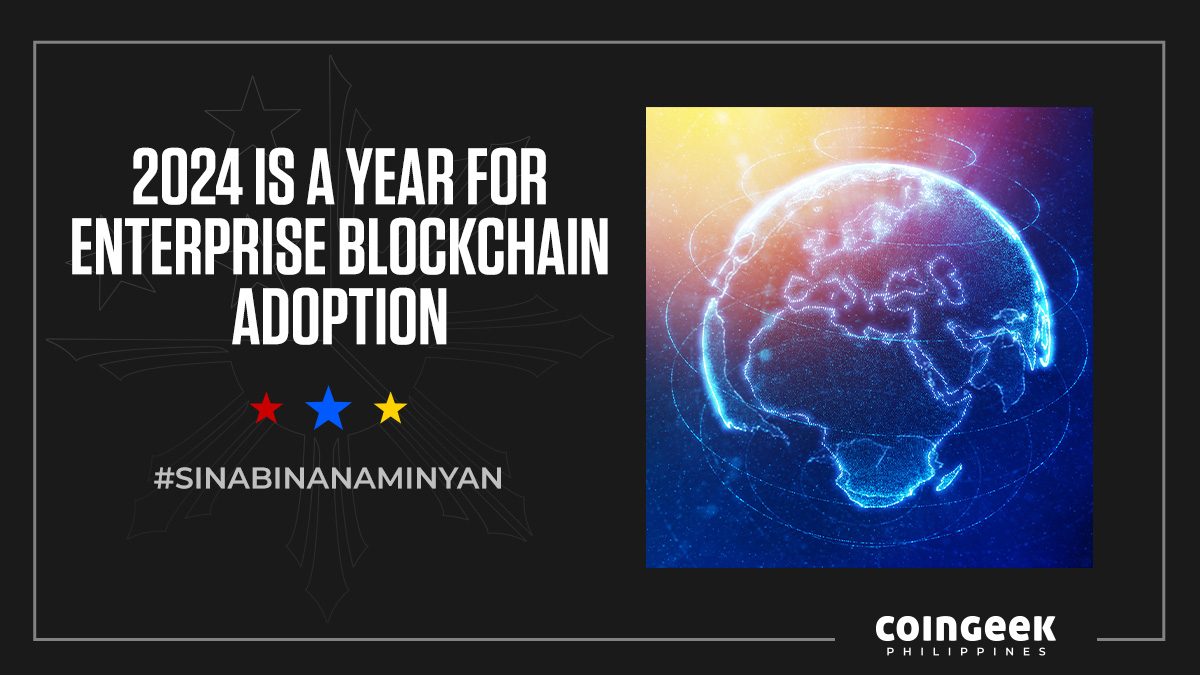 #SinabiNaNaminYan: 2024 is a year for enterprise blockchain adoption

1/ In 2023, prominent figures in the industry faced crackdowns. What lies ahead for #enterpriseblockchain?

Here are @CalvinAyre's predictions for 2024: