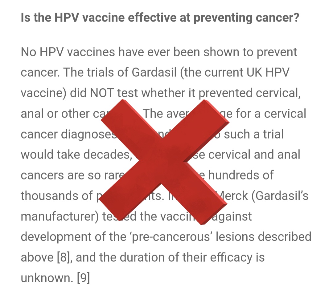 @dr_barrett Given the findings of this new study, @SaferToWait may need to update their webpage, which currently claims there's no evidence that HPV causes cervical cancer or that the vaccine protects against it.

academic.oup.com/jnci/advance-a…