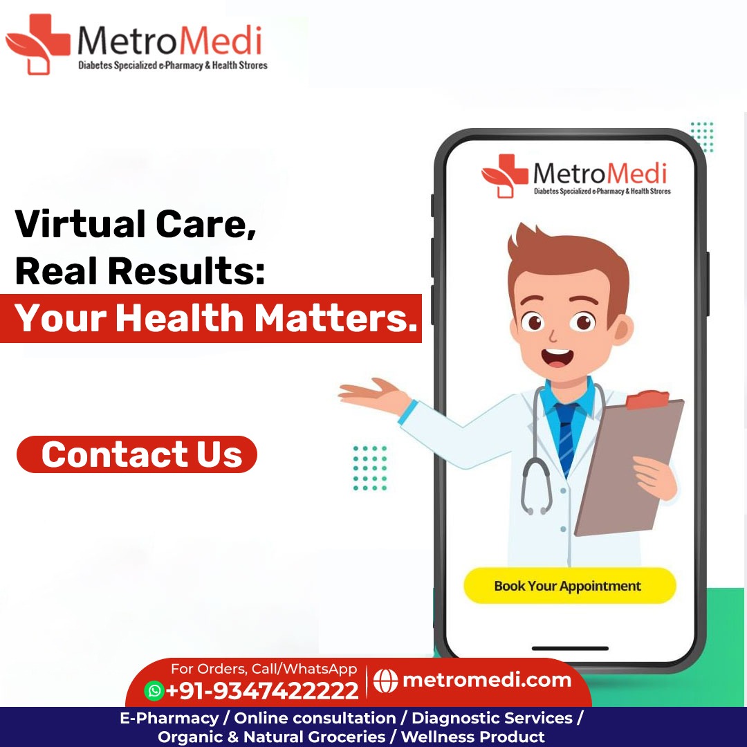 Virtual Care,Real Results :Your Health Matters.

#MetroMedi  #Telemedicine #VirtualHealth #Telehealth #DigitalHealth #HealthTech #VirtualCare #TelemedicineServices #eHealth #TelehealthNow #OnlineHealth #DigitalMedicine
#VirtualConsultation #TelehealthRevolution #ConnectedHealth