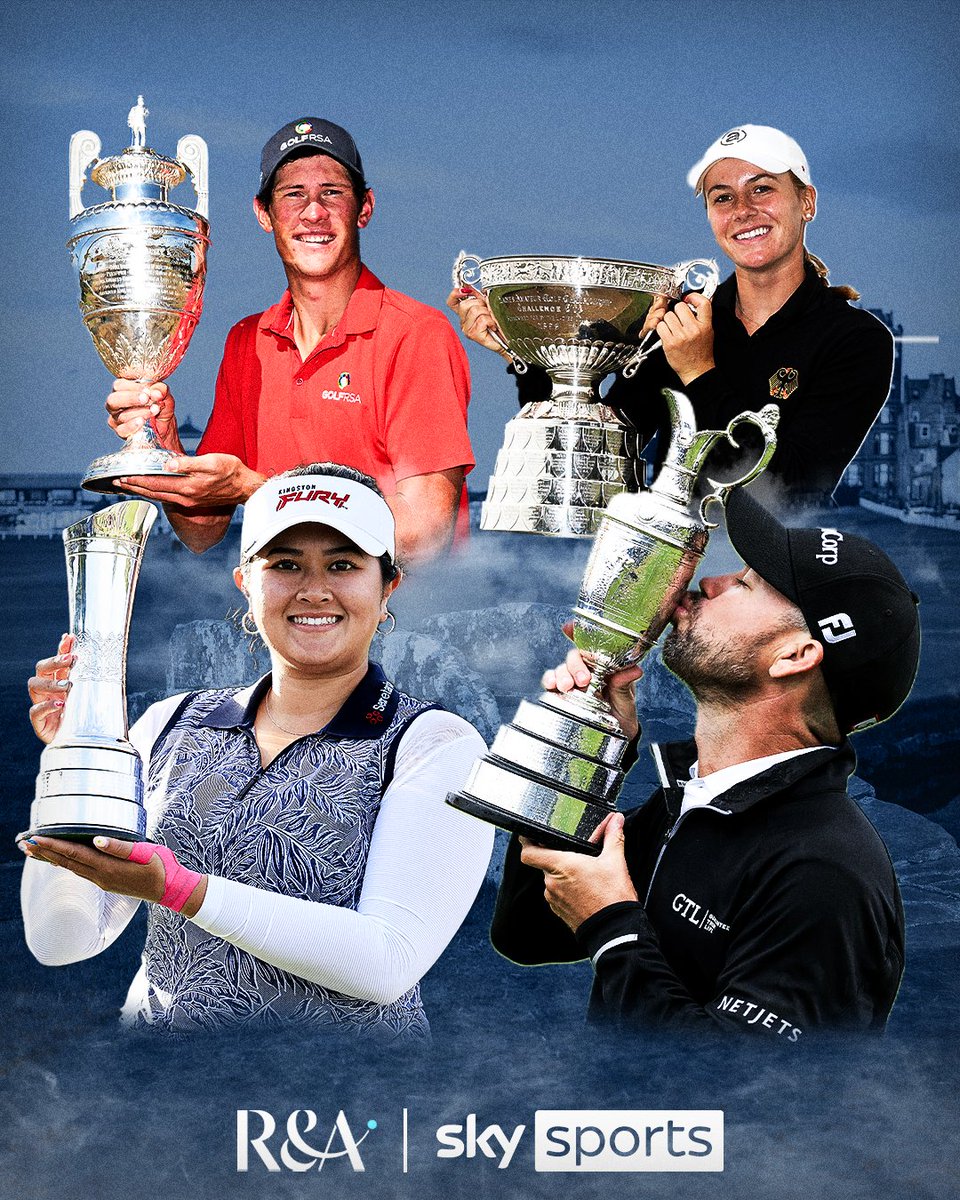 The R&amp;A and Sky Sports have extended their partnership for the live coverage of The Open, AIG Women’s Open and elite amateur events through 2028 📆

Proceeds from the agreement will contribute towards The R&amp;A’s commitment to invest £200 million in golf over ten years.

More info