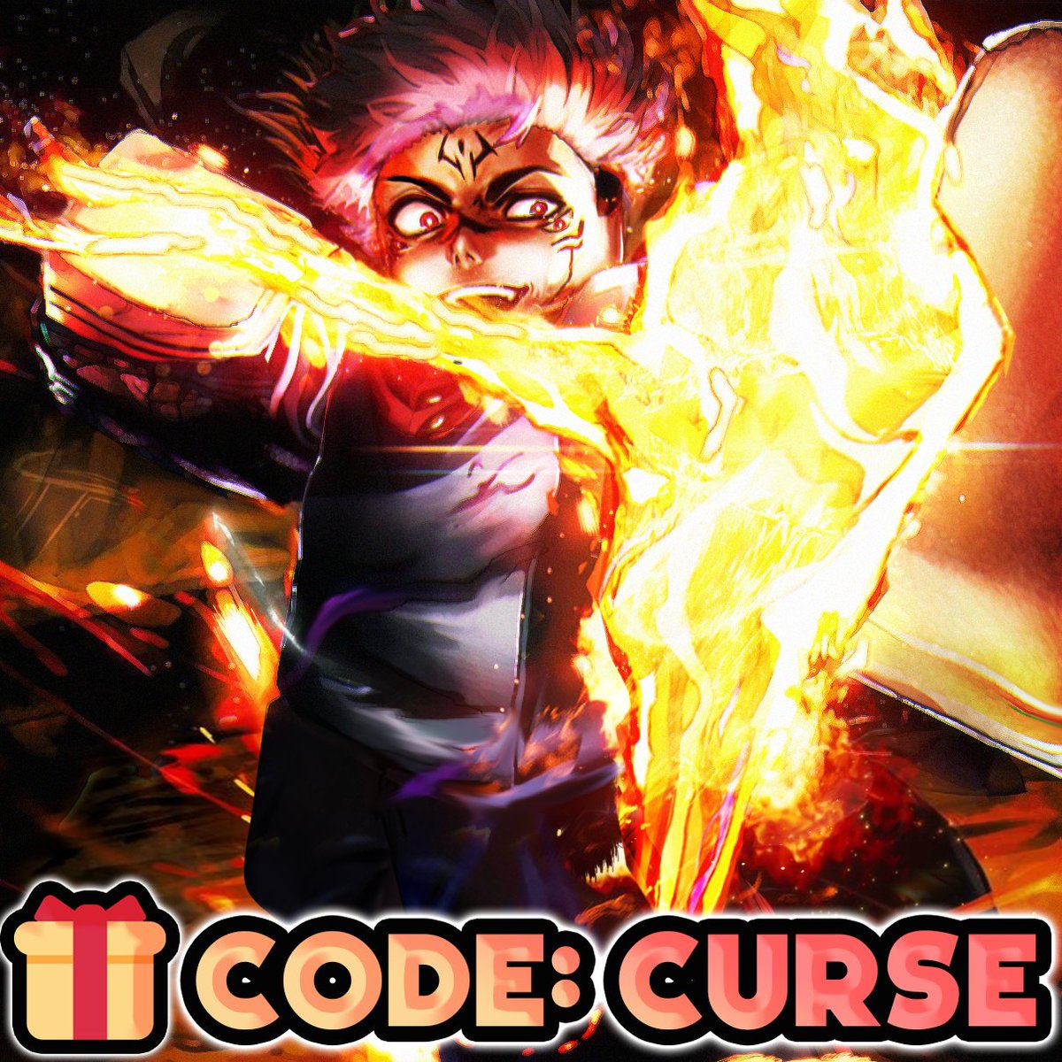 👑 KING OF CURSES UPDATE
CODE: CURSE
😈 LIMITED TIME KING OF CURSES RAID (LEVEL 15+)

New Characters: King of Curses (Incarnate)
New Costumes: Kaze (Dragon), Iabori (Dragon), Idol (Dragon)

⏫ Other:
Villain Dimension Replaced
New Raid Title
New Free UGC
#Roblox