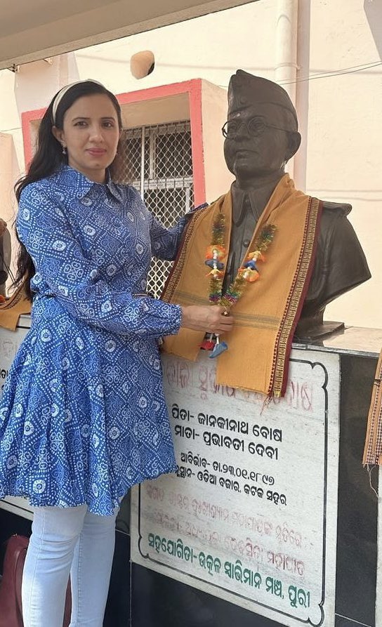 His unparalleled courage and charisma has inspired me always. Happy Birthday 🎈🎂 🎈to #NetajiSubhashChandraBose whose B’day is also known as #PrakaramDiwas #JaiHind