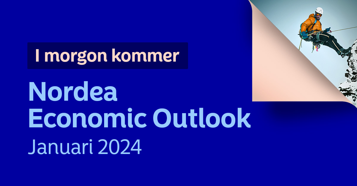 I MORGON, 24 januari, 14:00 CET: Anmäl dig till Nordeas Economic Outlook-webbinarium och ta del av de senaste ekonomiska utsikterna för Sverige och omvärlden. corporate-video.nordea.com/nordea-economi… #EconomicOutlook #Nordea
