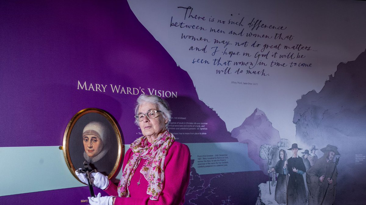Find out more about the life of Mary Ward and her incredible achievements today at 12.30pm <a href="/barconventyork/">The Bar Convent</a>  Come along and see what all the fuss is about. You can also sign our petition to help get her sainted: chng.it/yX6w5xsL6W