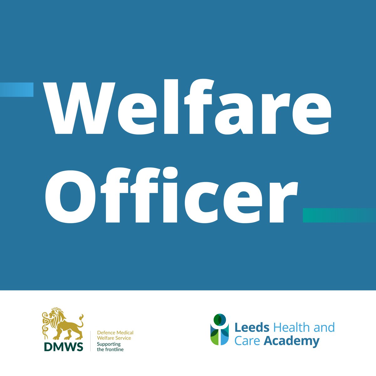 Referrals for the Welfare Officer support service are open. The Welfare Officer can work with you on a one-to-one basis to provide confidential emotional and practical support, and seek to find solutions to your individual needs. Find out more: leedshealthandcareacademy.org/learning/welfa…