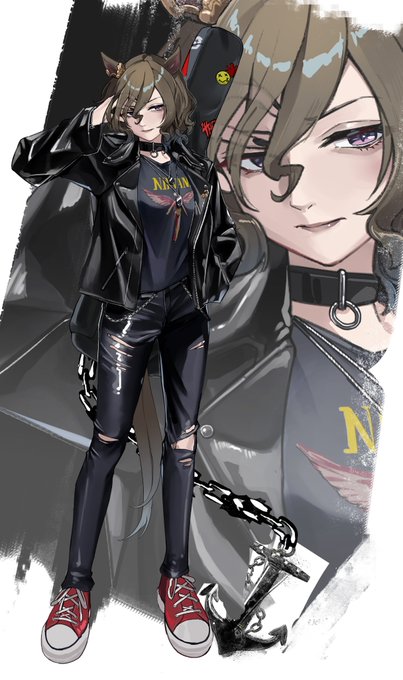 「leather jacket」 illustration images(Latest｜RT&Fav:50)