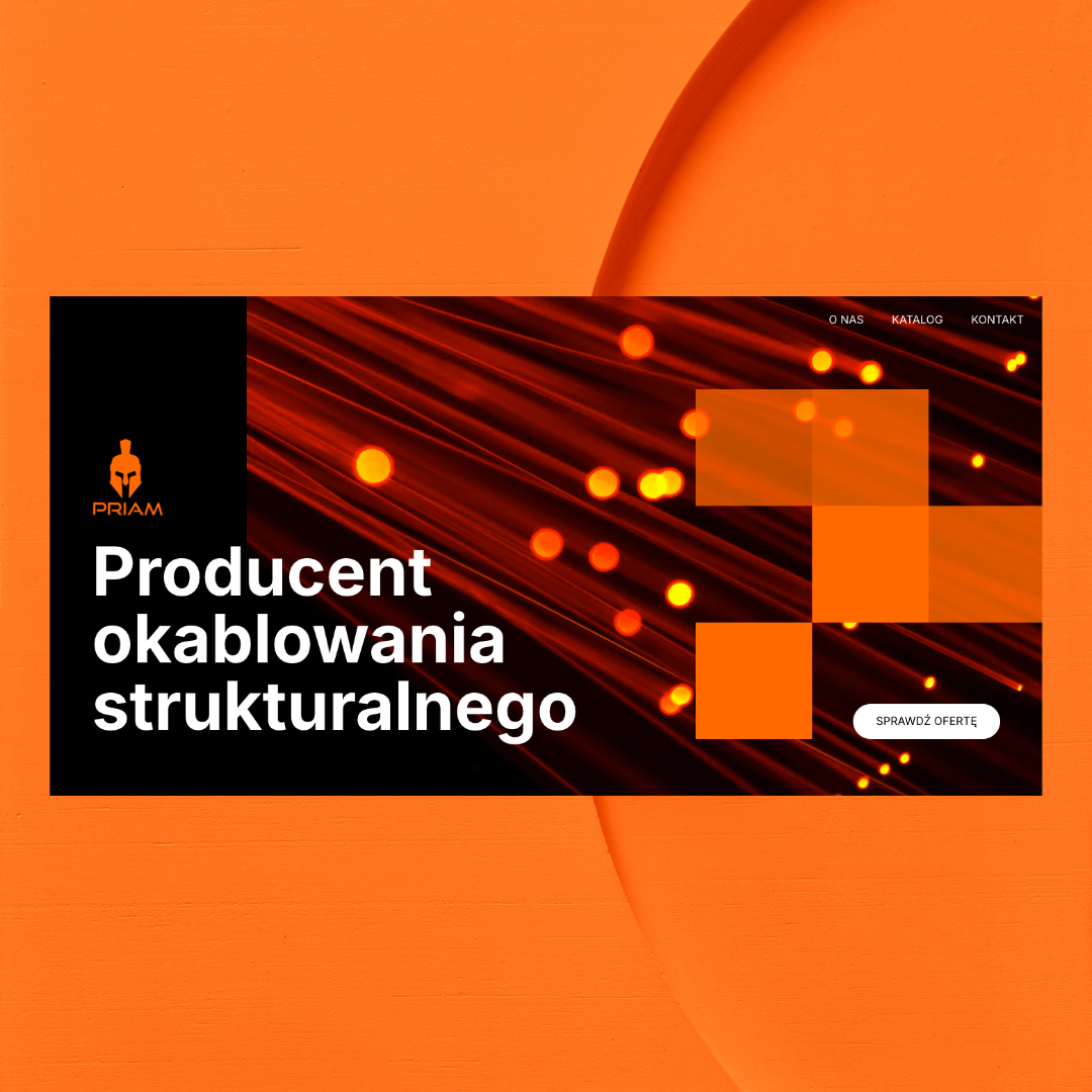 First project launched for the client in 2024. Website for a wiring producer, the Priam company from Lublin, Poland. 
Website is live at: priam.com.pl

#webdesign #wordpress #html #css #swiatlowod #opticalfiber #lublin #priam #diablleriedesigns #website