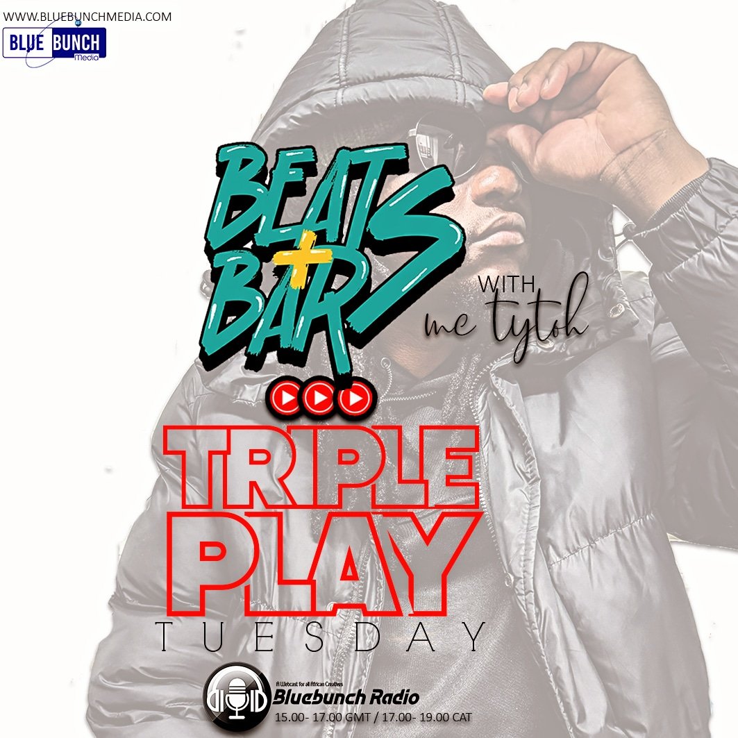 Tune in to BEATS AND BARS on Bluebunch Radio! Tuesdays are for TRIPLE PLAYS! s9.citrus3.com:2020/public/bluebun…
<a href="/MarkVusani1/">@ TheTimelessDJ</a> <a href="/t1ndaglobal/">Tawanda Denga🇿🇼🌍</a> <a href="/nabothrizla/">Naboth RIZLA</a> <a href="/Biko_Maximus/">Biko Maximus</a> <a href="/SykoTek1/">SykoTek</a> <a href="/t1ontape/">TAMUKA</a>