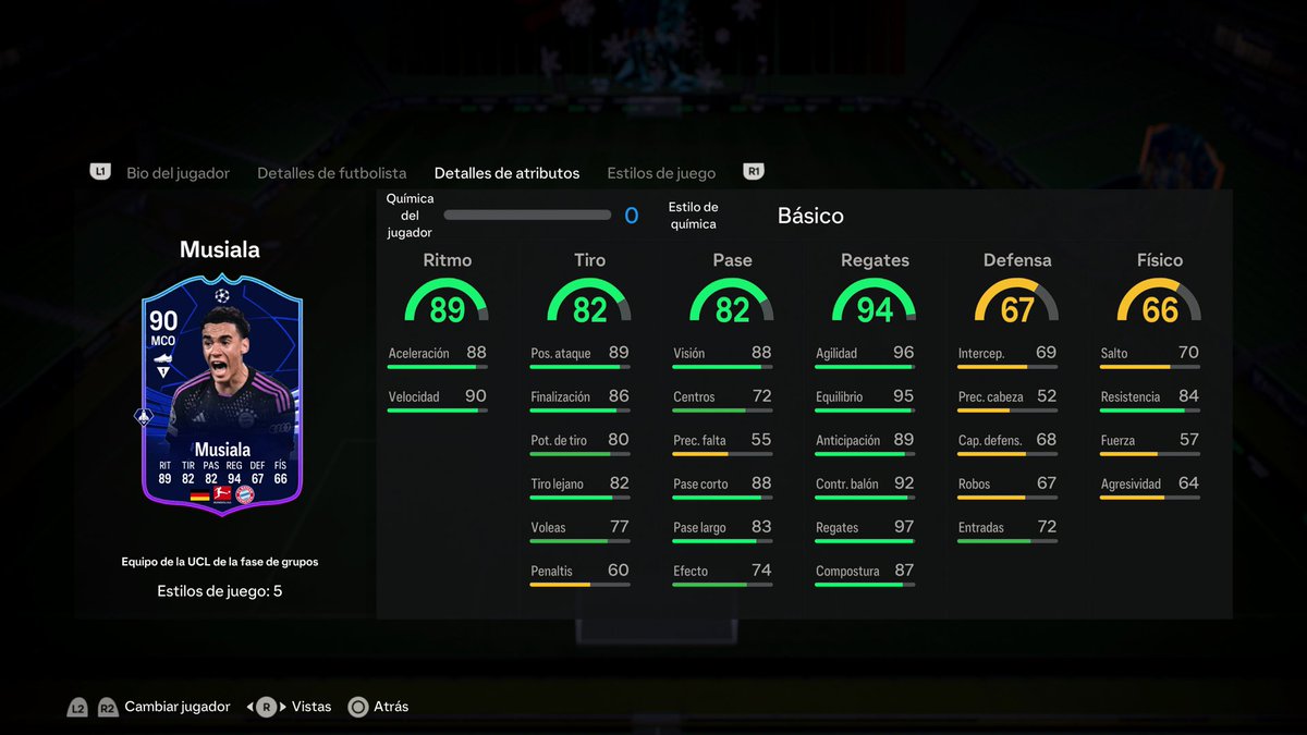 Me acaba de tocar este Musiala en el pick de TOTGS, Dynasties o Radiactividad +87 🤑

¿Alguien le probó? Después de muchos casinos, me toca algo.

#EAFC24 #TOTY