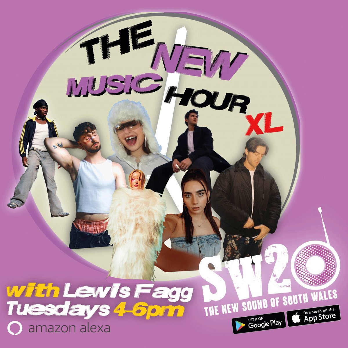 NewMusicHourXL's tweet photo. 🚨MAJOR new music overload🚨 on todays’ show - exclusive first plays of @DanAuraMusic @officialvi0let @loverground_ + tracks from @EffiNicki @kadiata @alfiejukes_ @DOUVELLE19 @SarahJuliaMusic + my raucous Hotshot by @MasterPeaceLDN!

4-6PM on @SW20Radio 🆕🔊😮‍💨 https://t.co/oVIuT2sAvI