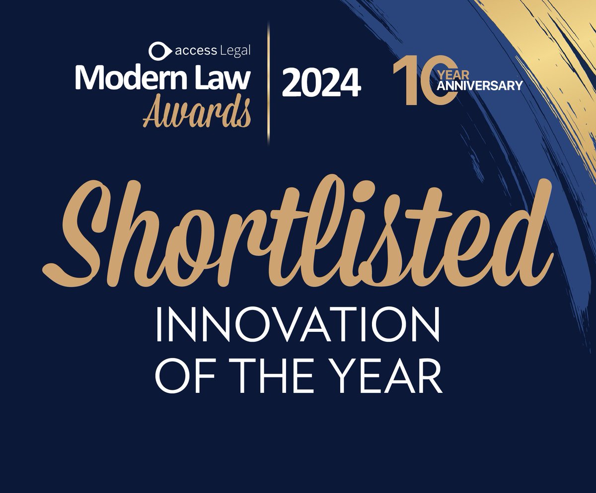 We're excited to announce that Teal has been shortlisted for the Innovation Of The Year Award at the Modern Law Awards 2024 for our fantastic Teal Tracker! 

Visit: tealtracker.com

@modernlawmag #modernlawawards2024 #legalawards #legaltech #compliancetech #innovation