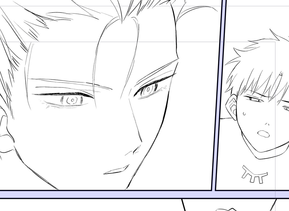 ほんとに表情が変わらなくて退屈だけど美しい顔描かせていただけてありがとうございます。🙏 