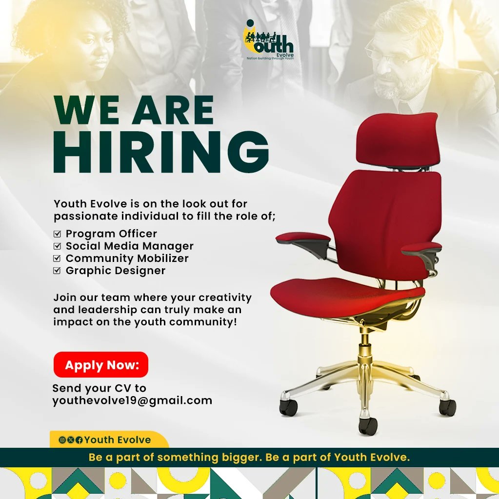CALL FOR VOLUNTEERS.

Are you passionate about contributing to the development of young people.

Are you passionate about Peacebuilding, Gender Equality and Governance processes?

Join the <a href="/theyouthevolve/">TheYouthevolve</a> to create enabling environment for the active inclusion of young people.
