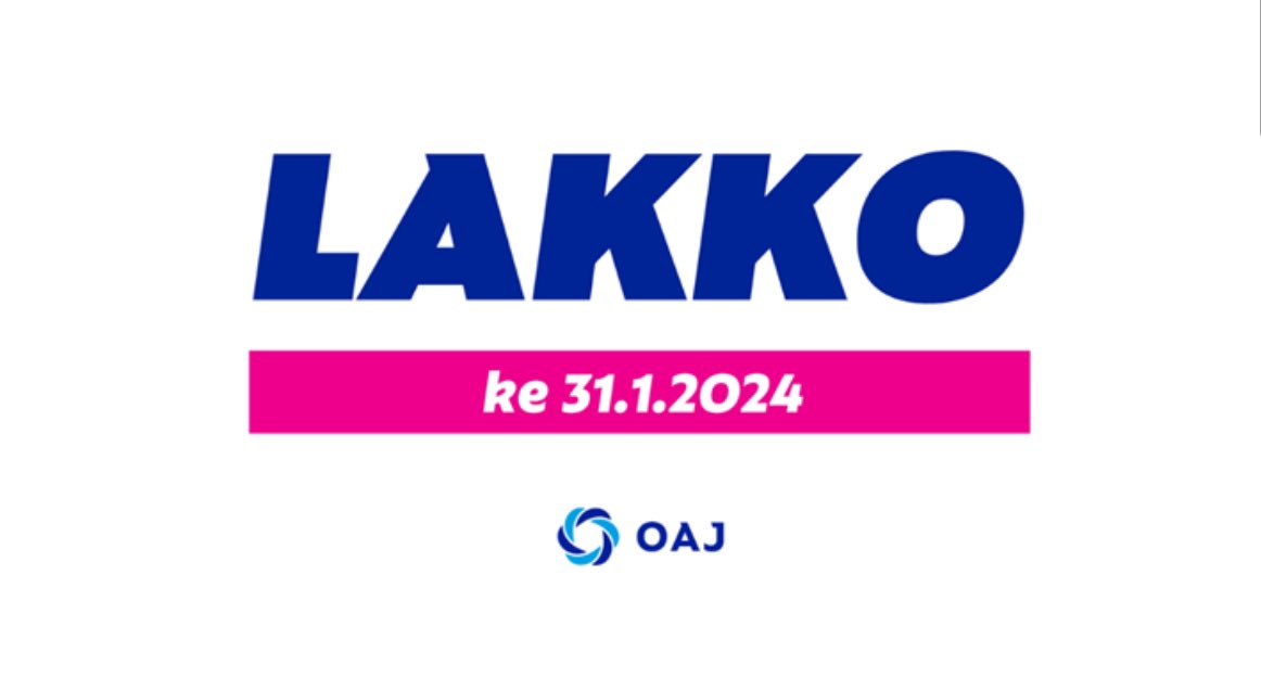 📣Hei päiväkoti-ikäisten lasten vanhemmat pk-seudulla: 

❗️Liittojen lakot sulkevat päiväkodit 31.1. Myös <a href="/oajry/">OAJ</a> jäsenet lakkoilevat, jotta työelämä olisi parempaa meille kaikille. 

❤️ Toivomme ymmärrystä, lakko on aina äärimmäinen keino. Peräänkuulutamme edelleen neuvotteluja.
