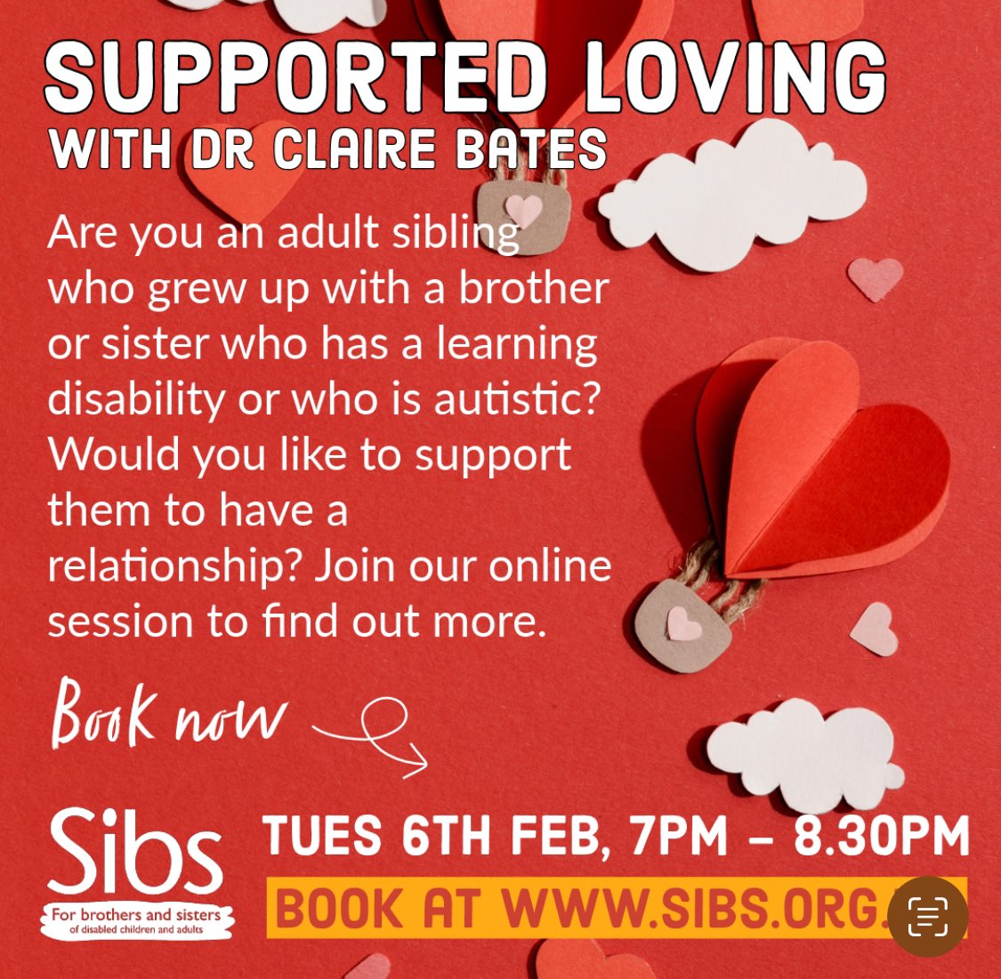 @meetmacintyre @HealthLD please share and promote this wonderful event hosted by @Sibs_uk @SupportedLoving @Choice_Support 💜👇🏻