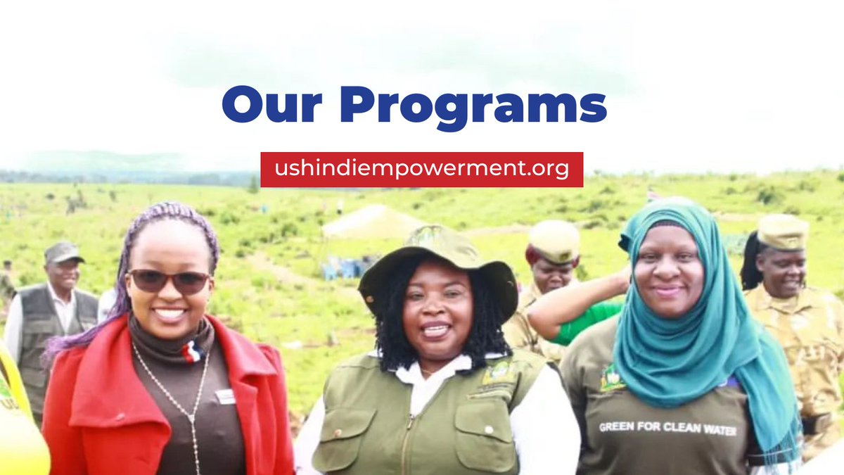 Our programs are how we work towards building stronger communities!
Let's take a peek behind the curtain and uncover what they hope to achieve, how they have impacted people so far, and how you can participate.
ushindiempowerment.org
#nonprofit #nonprofitlife #CommunityDriven