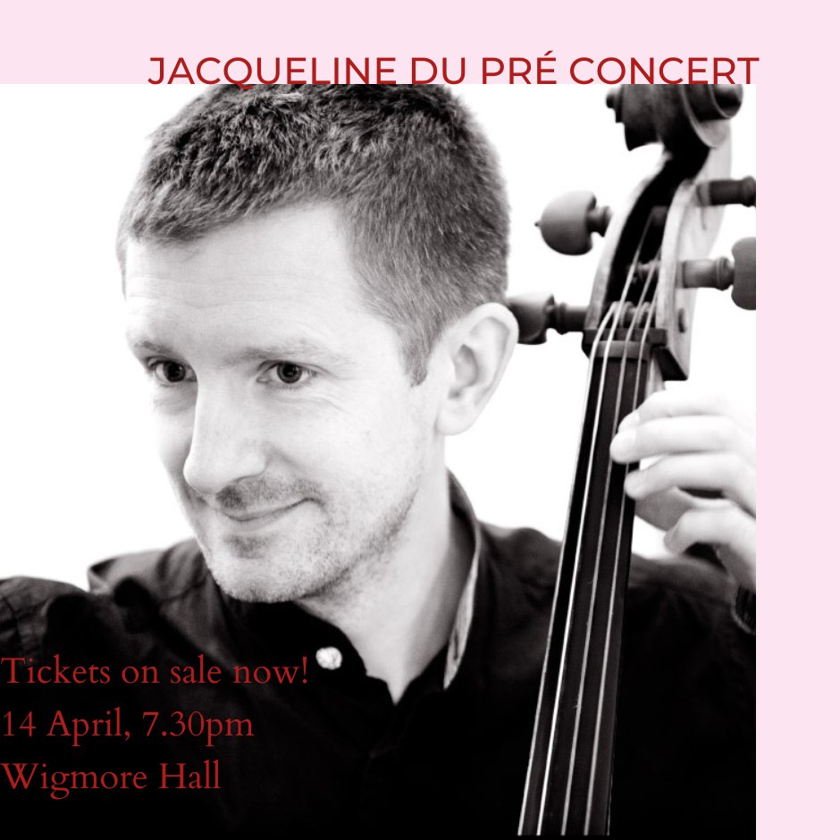 Tickets on sale today for our very special annual Jacqueline du Pré charity concert at Wigmore Hall. Featuring the stellar line up of Emmanuel Pahud flute, Trevor Pinnock harpsichord and Jonathan Manson cello, get your tickets now: bit.ly/3OdglAs #concert #charity